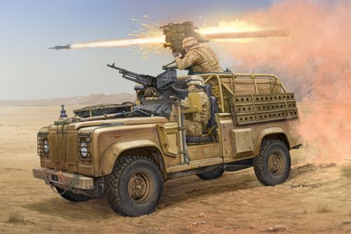 Hobbyboss 1:35 - Land Rover WMIK w/MILAN ATGM