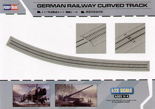 Hobbyboss 1:72 - German Railway Curved Track