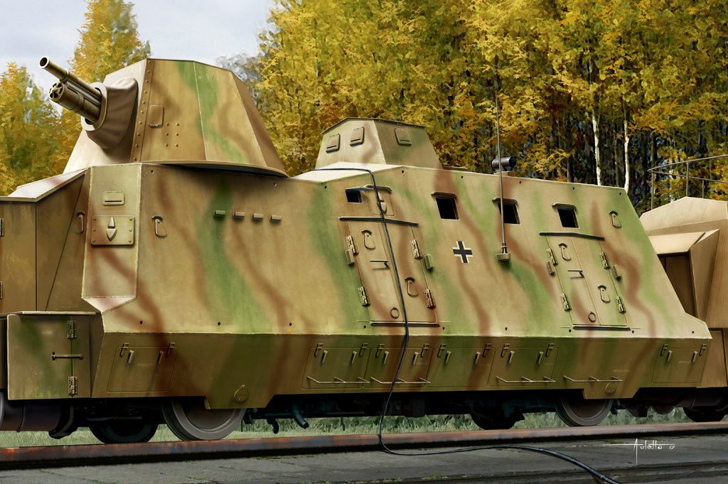 Hobbyboss 1:72 - German BP-42 Geschutzwagen