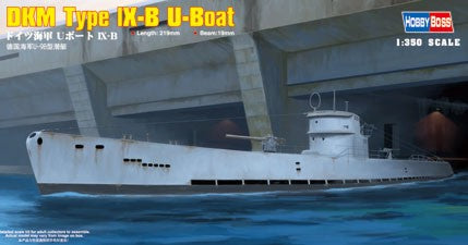 Hobbyboss 1:350 - DKM Type lX-B U-Boat