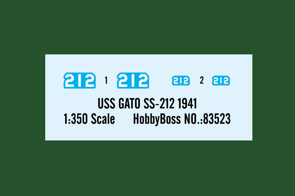 USS Gato SS-212 1941