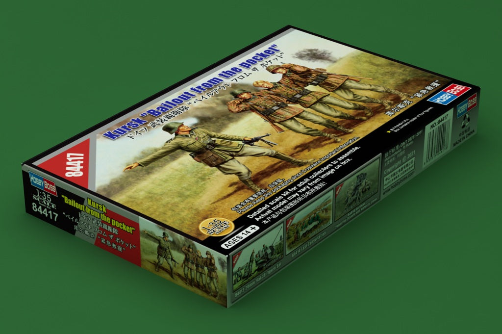 Kursk - Bailout from the pocket German Infantry (WWII)