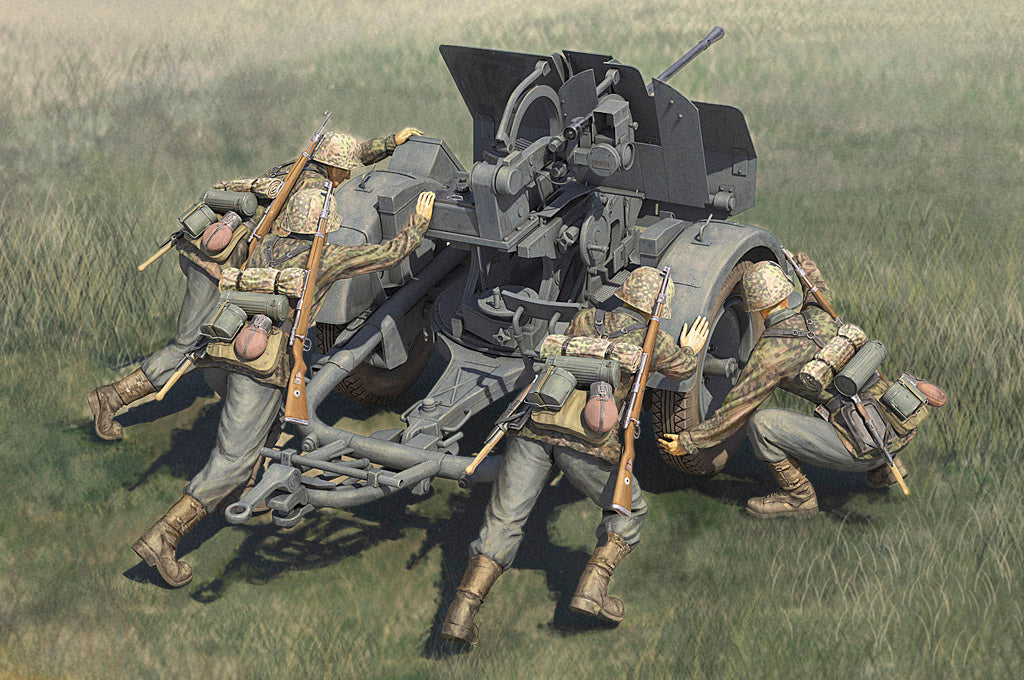 Hobbyboss 1:35 - German 20mm Flak 38 Crews