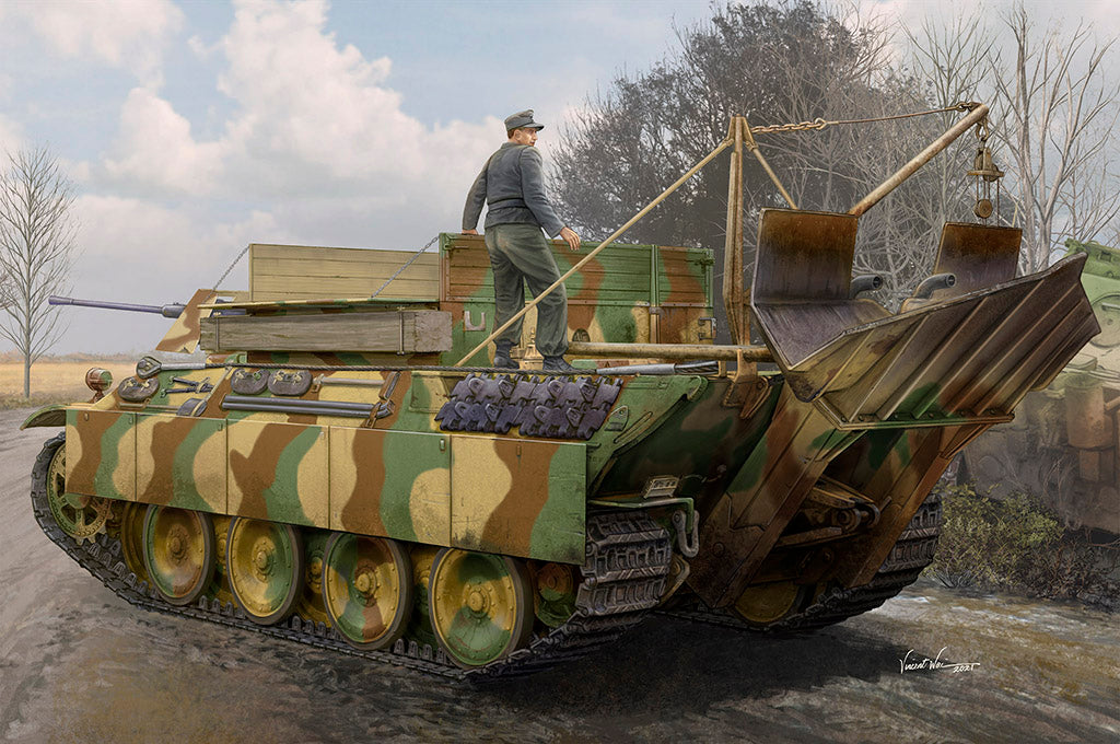 German Sd.Kfz.179 Bergepanther Ausf.G