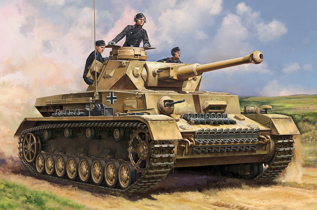 Hobbyboss 1:48 - German Pzkpfw IV Ausf.F2 Medium Tank