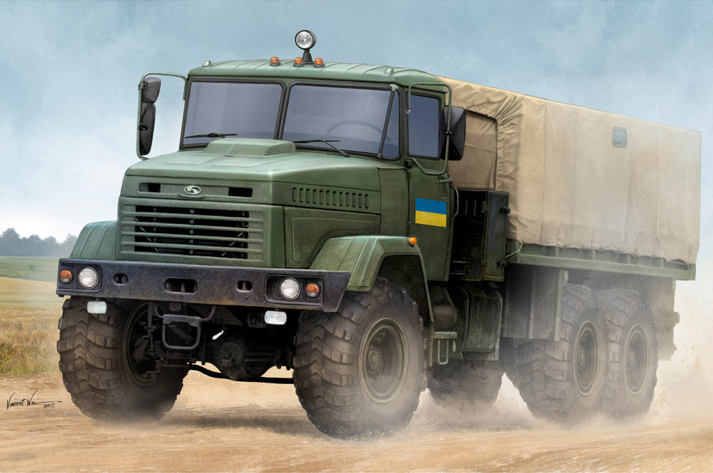 Ukraine KrAZ-6322 Soldier Cargo Truck