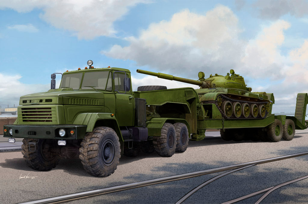 KraZ-6446 Tractor with ChMZAP-5247G