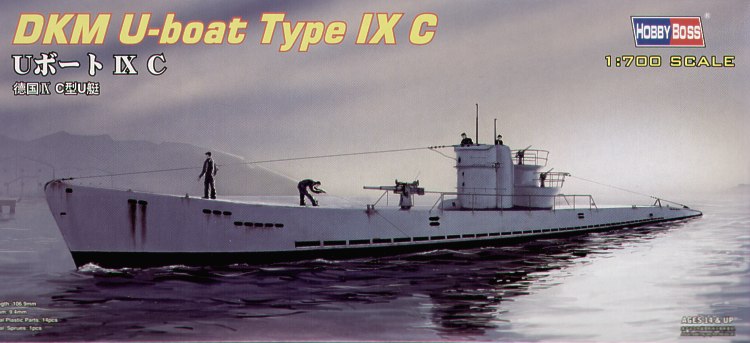 Hobbyboss 1:700 - U-Boat Type IX C