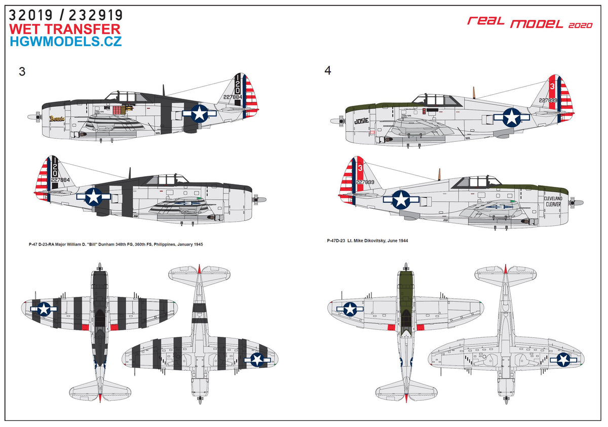 Republic P-47D Thunderbolt Razorback IN THE PACIFIC AREA Pt.1