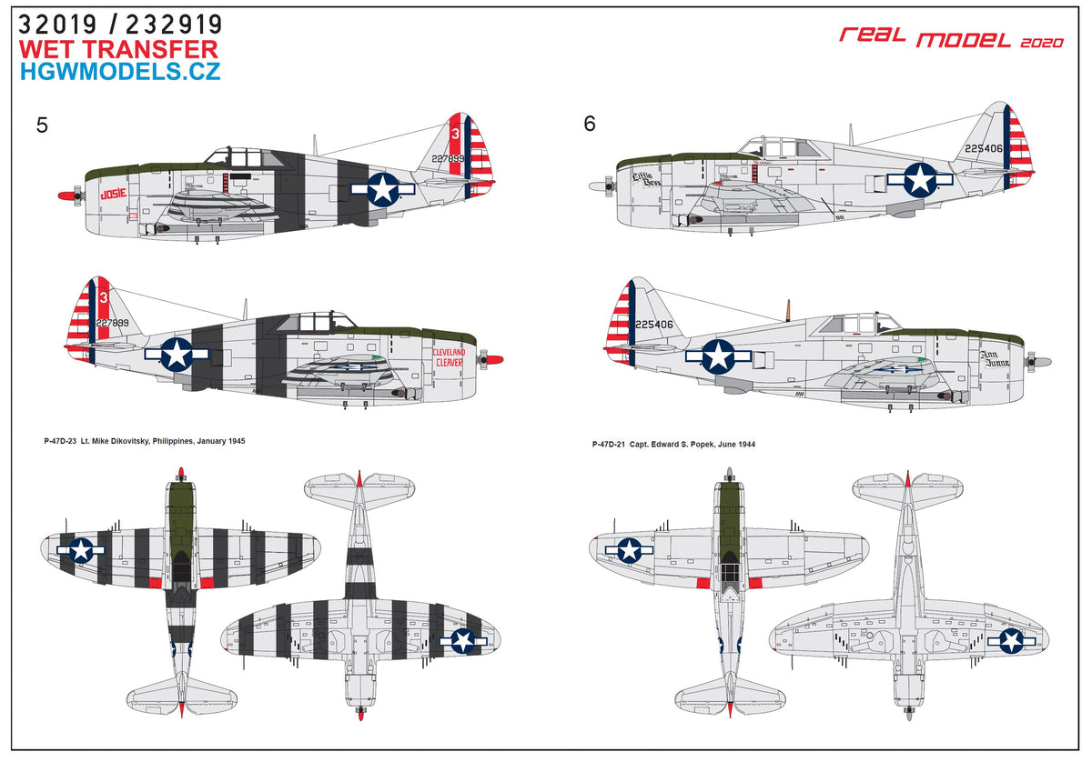 Republic P-47D Thunderbolt Razorback IN THE PACIFIC AREA Pt.1