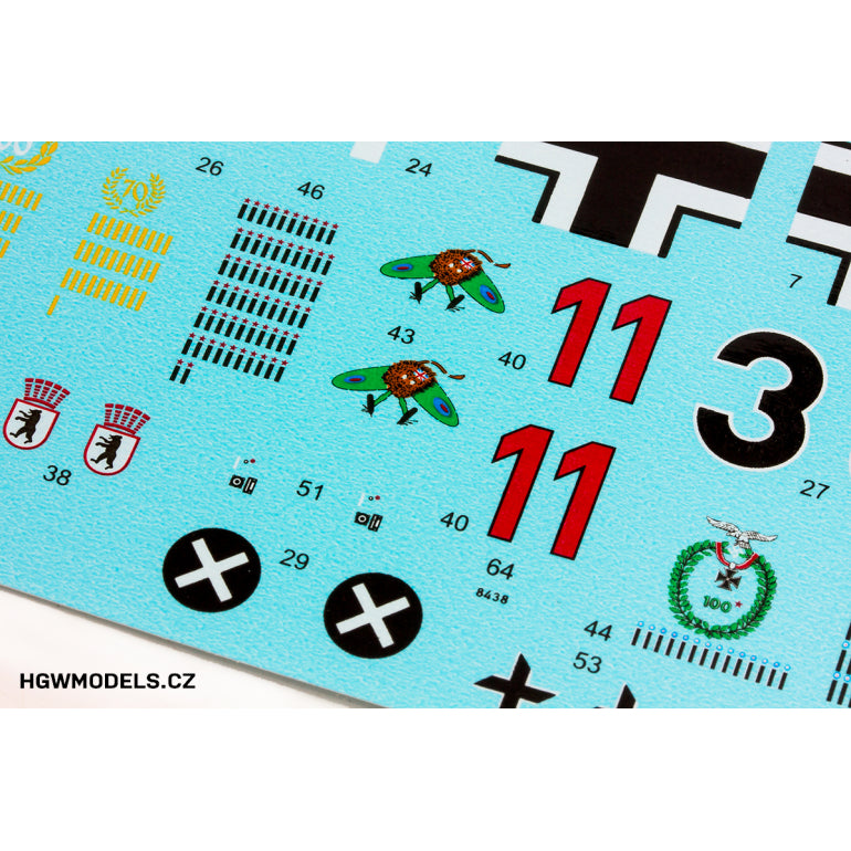 Messerschmitt Bf-109 'Afrika' - Markings
