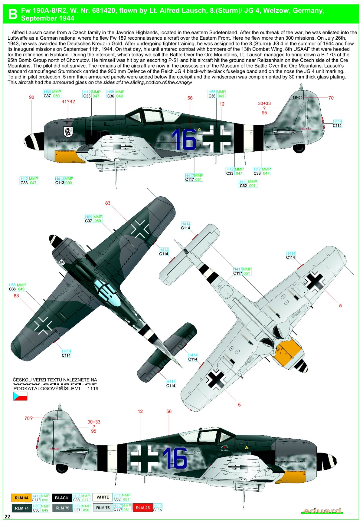 Focke-Wulf Fw-190A-8/R2 - Reichsverteidigung