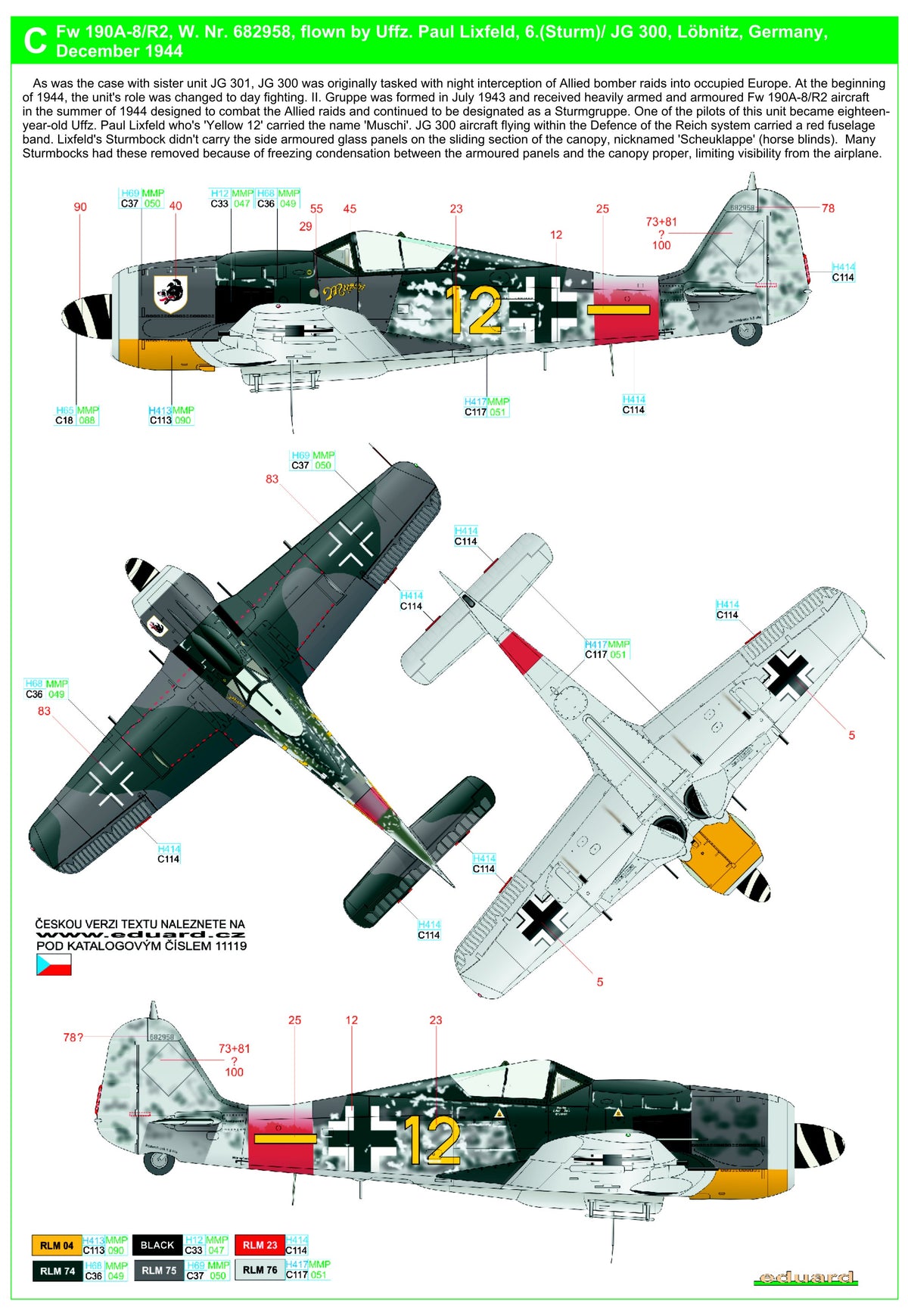 Focke-Wulf Fw-190A-8/R2 - Reichsverteidigung