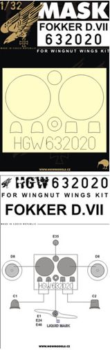 Fokker D.VII (designed to be used with Wingnut Wings kits)