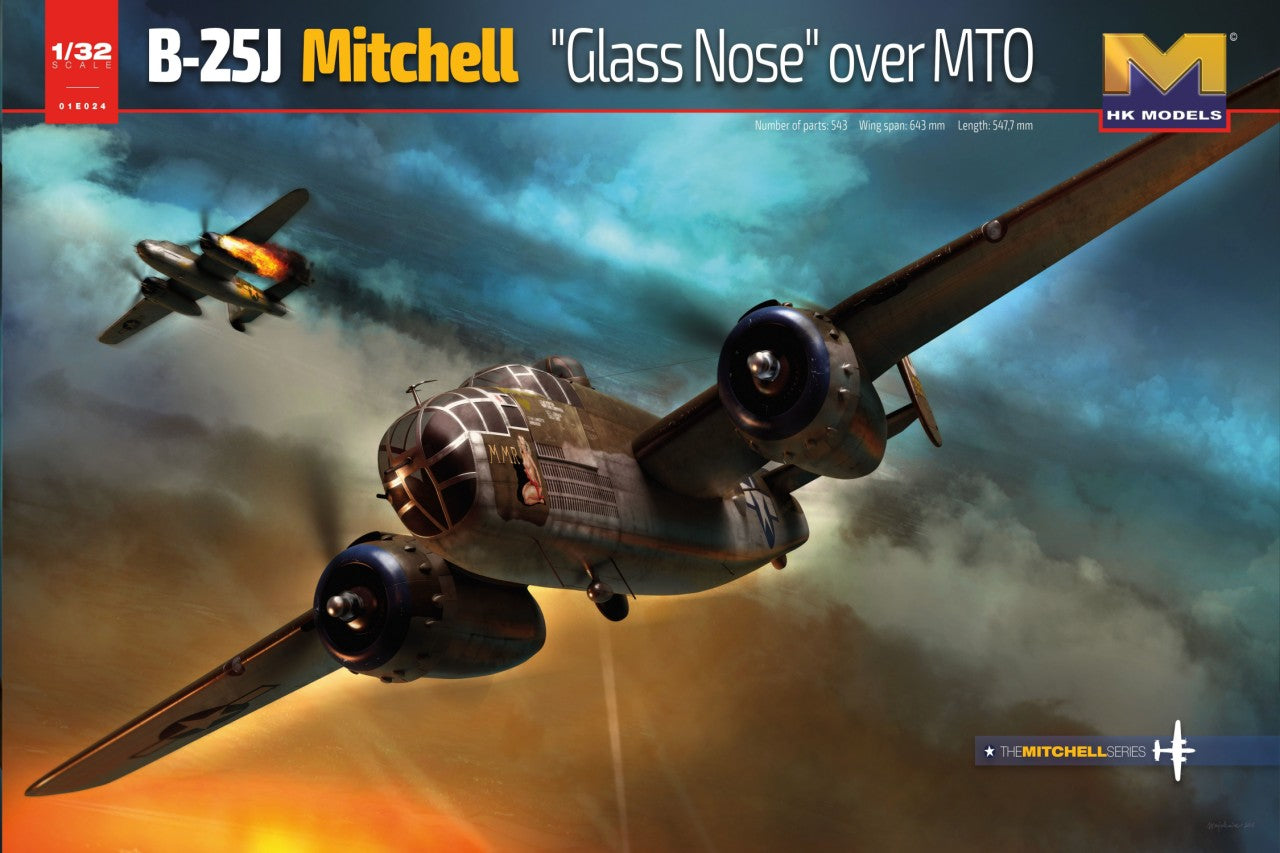 Hong Kong Models North-American B-25J - HKM01E24
