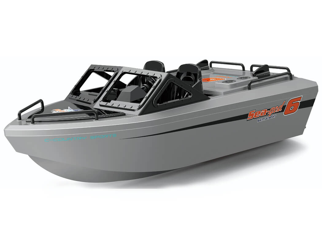 Heng Long Sea-God 6 245mm Brushless Kart Boat - Grey