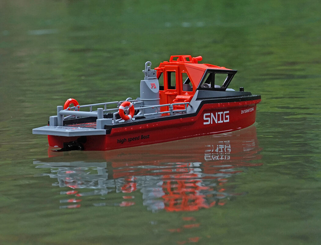 Heng Long Snig Rescue RTR Boat Brushless 320mm - Red