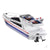 Henglong Atlantic Yacht (Luxury Powerboat) RTR, Blue (700mm) HLG3837B 2