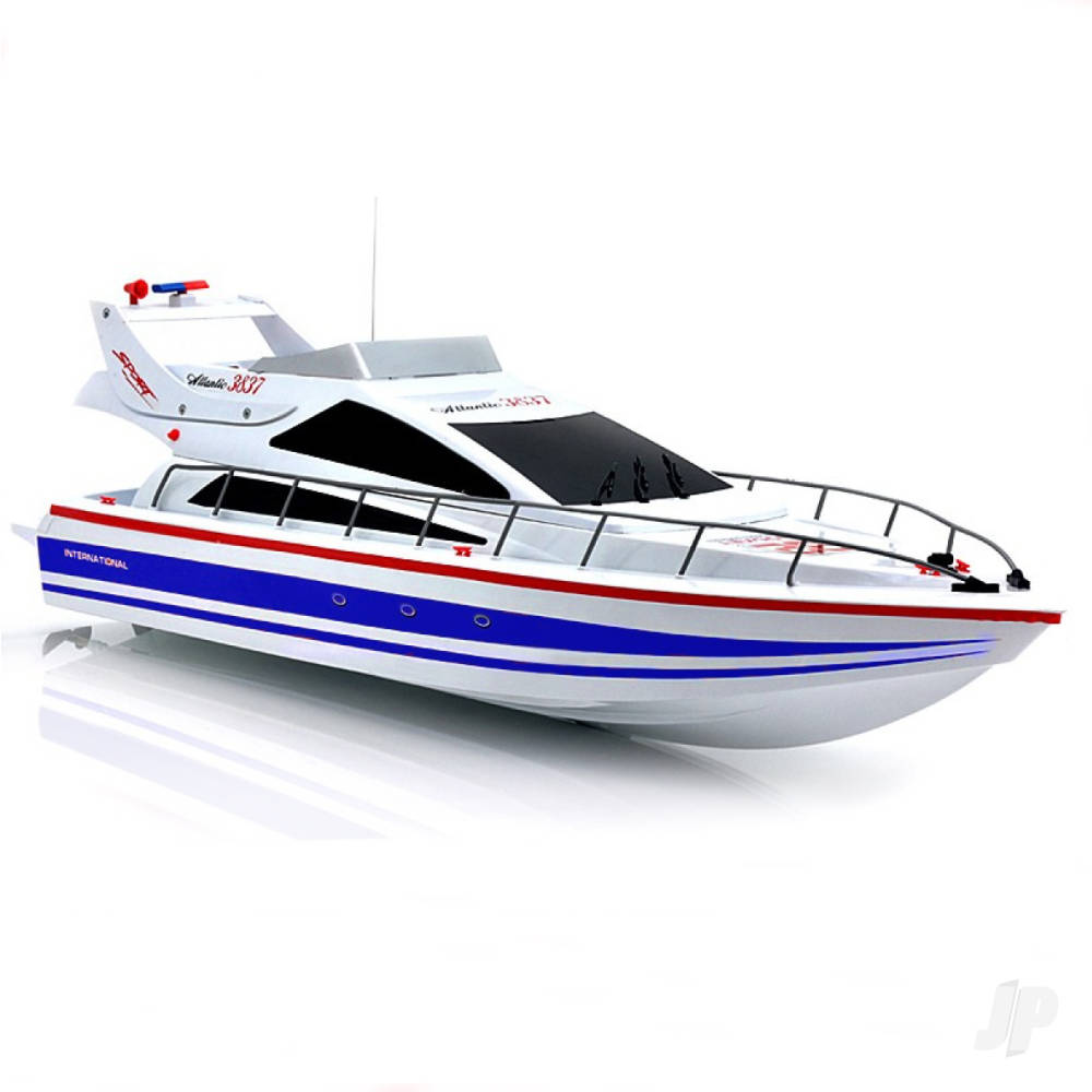 Henglong Atlantic Yacht (Luxury Powerboat) RTR, Blue (700mm) HLG3837B Main