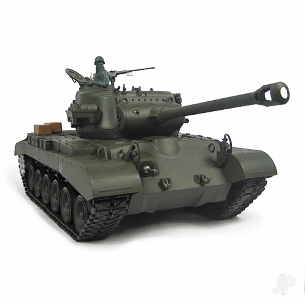 Henglong 1:16 US M26 Pershing (2.4GHz + Shooter + Smoke + Sound) HLG3838-1B Main