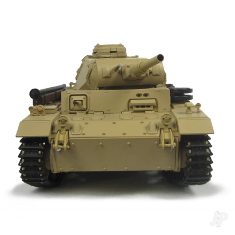 Henglong 1:16 Tauch Panzer III with Infrared Battle System (2.4GHz + Shoot - HLG3849-1U 1