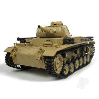 Henglong 1:16 Tauch Panzer III with Infrared Battle System (2.4GHz + Shoot - HLG3849-1U Main