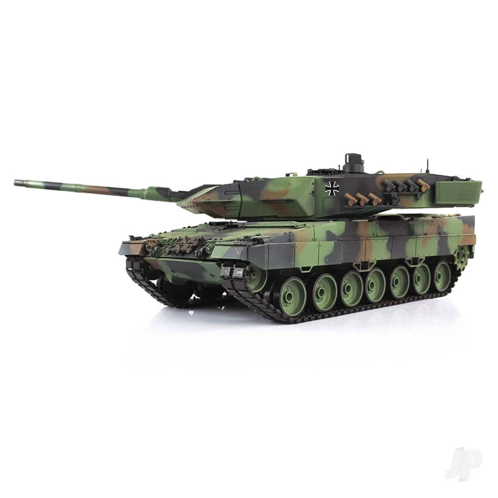 Henglong 1:16 German Leopard 2A6 (2.4GHz + Shooter + Smoke + Sound) HLG3889-1B 2