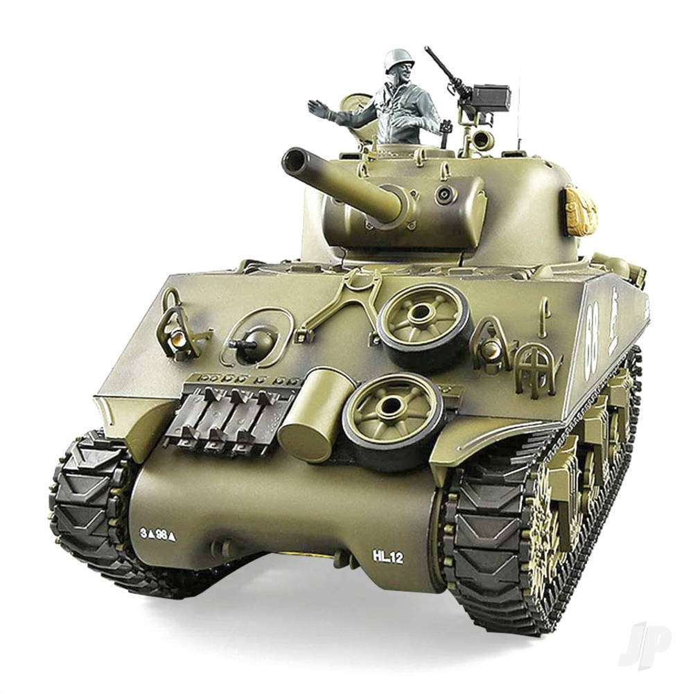 Henglong 1:16 US M4A3 Sherman with Infrared Battle System (2.4GHz + Shoote - HLG3898-1B 2