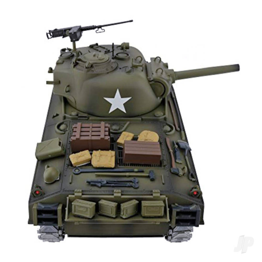 Henglong 1:16 U.S. Medium Tank M4A3 Sherman with Infrared Battle System HLG3898-1UA 1