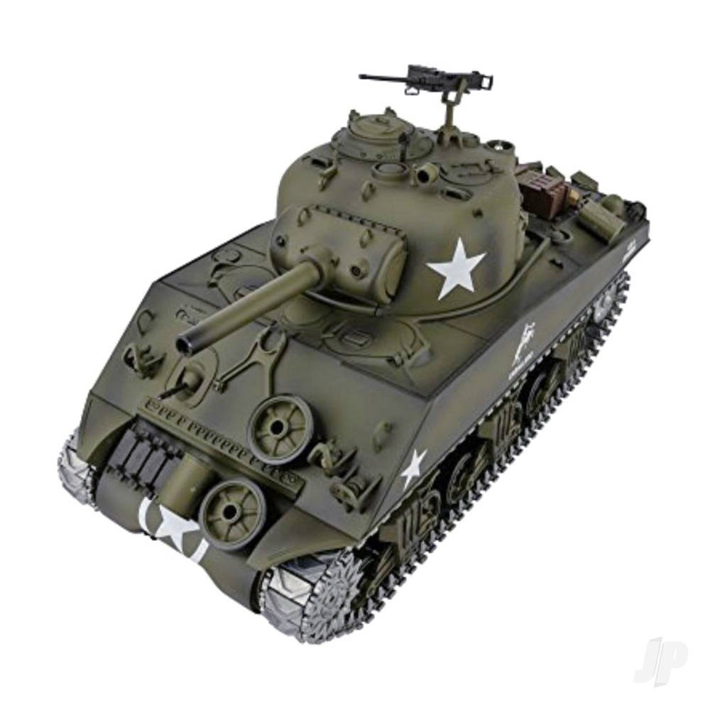 Henglong 1:16 U.S. Medium Tank M4A3 Sherman with Infrared Battle System HLG3898-1UA 3