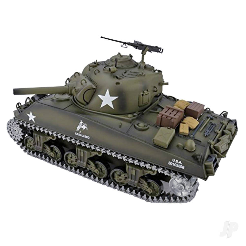 Henglong 1:16 U.S. Medium Tank M4A3 Sherman with Infrared Battle System HLG3898-1UA 4