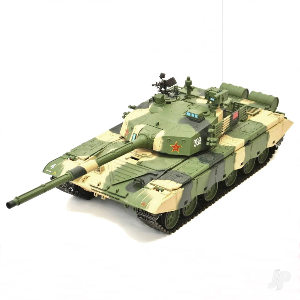 Henglong 1:16 ZTZ 99A MBT with Infrared Battle System (2.4GHz + Shooter +  - HLG3899A 2