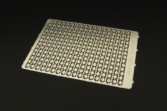 Duckbills for Sherman tank tracks PE set of sherman tracks snow extension