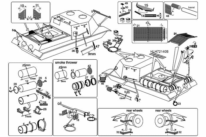 Soviet ISU-152/ISU-122 (designed to be used with PST kits)