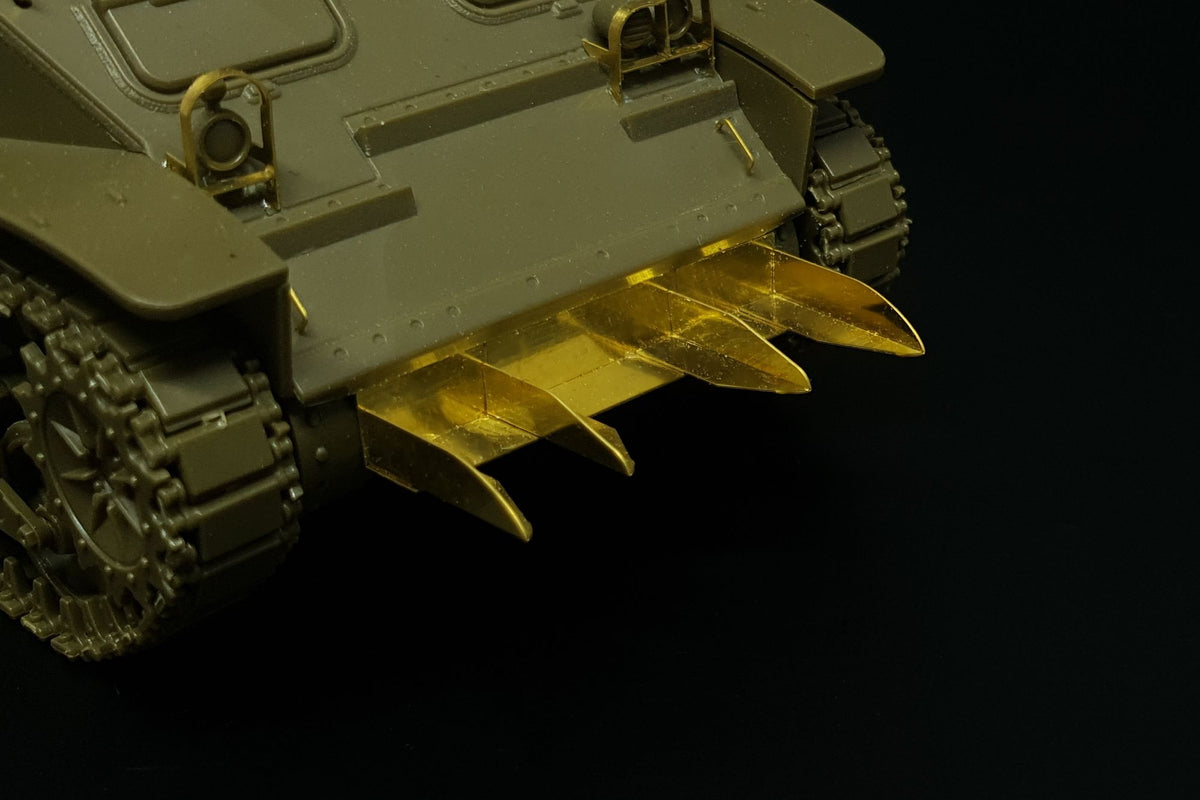 U.S.Howitzer M8- Hedgerow cutter (designed to be used with Tamiya kits)