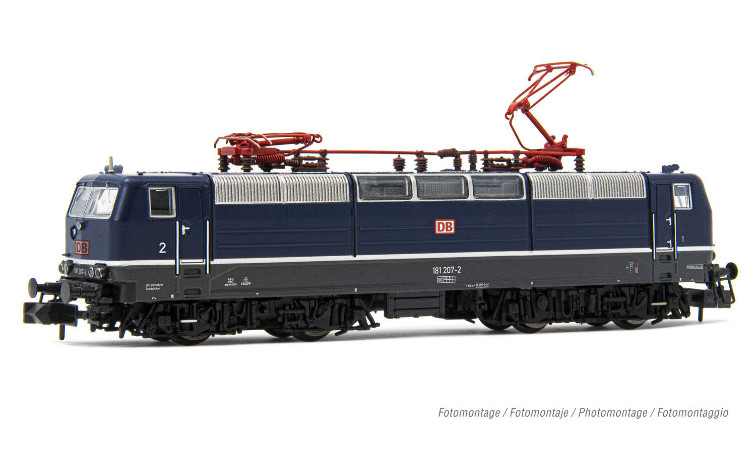 DB AG 181-2 blue livery period V