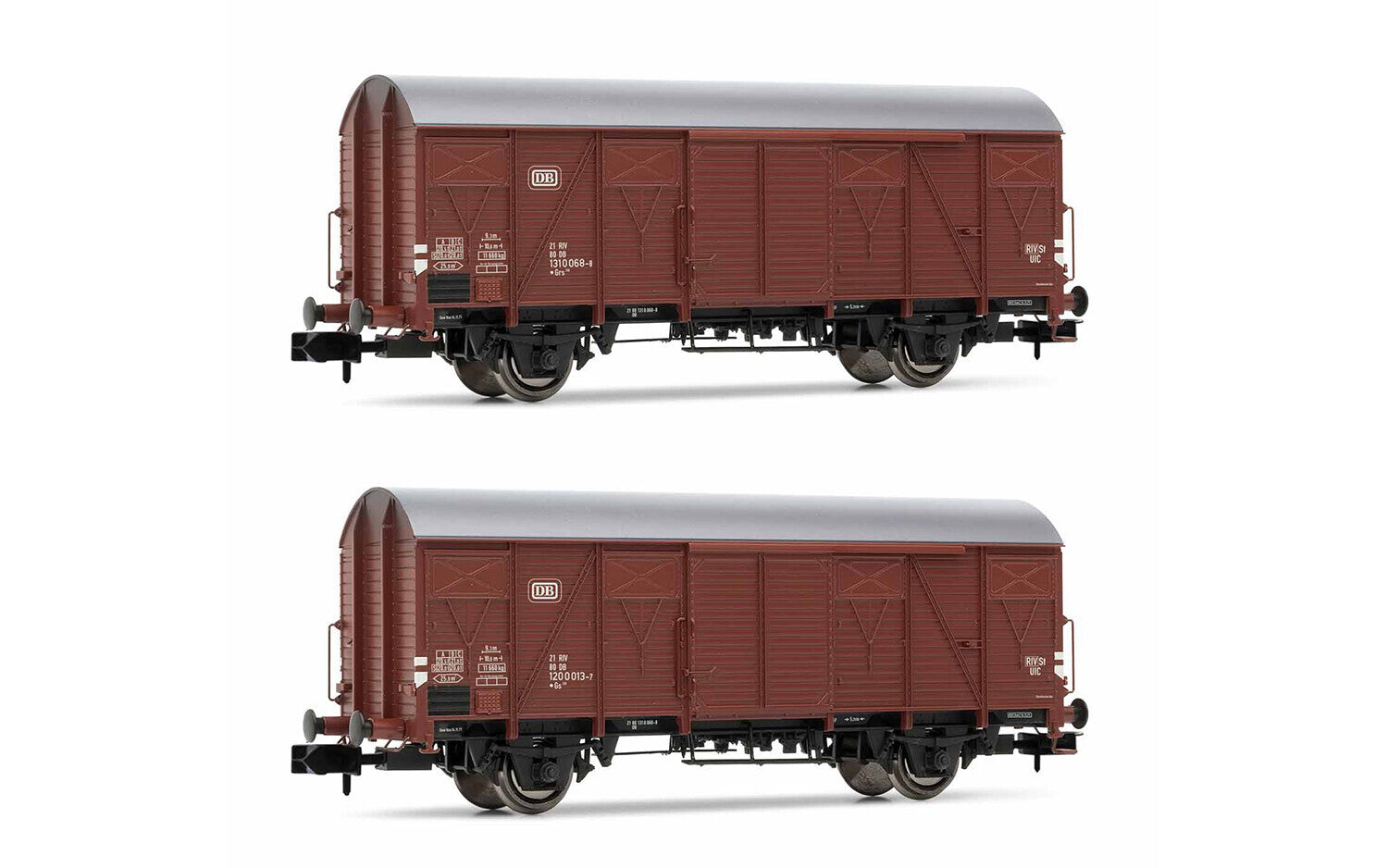 DB 2-unit pack wooden Gs wagons period IV