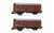 DB 2-unit pack wooden Gs wagons period IV