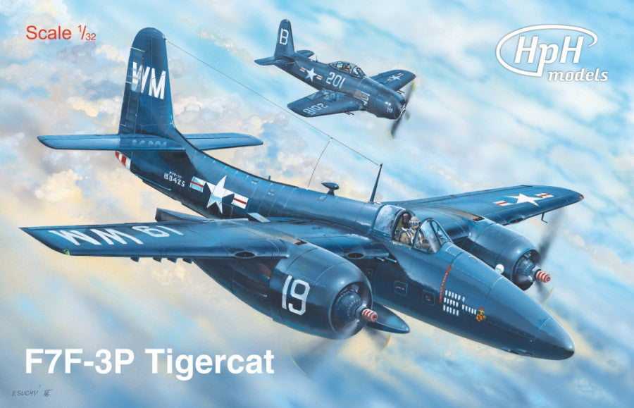 HPH Models Grumman F7F-3P Tigercatprimary - HPH32045R
