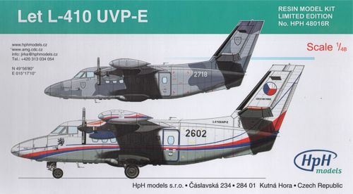HPH Models Let L-410 UVP Turbolet- HPH48016R