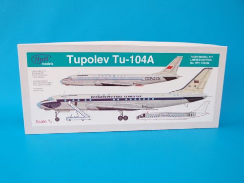 HPH Models Tupolev Tu-104- HPH72028L