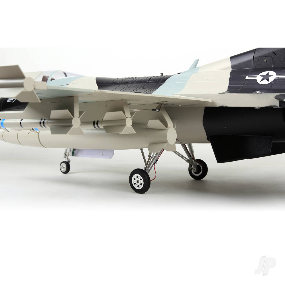 HSD Jets F-16 6kg Turbine Foam Jet, Alaska Snow Camo (PNP, no turbine) HSDA16020200 3