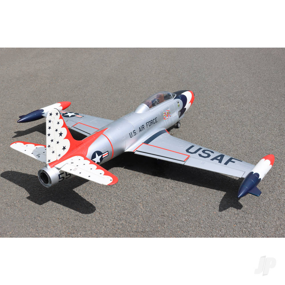 HSD Jets T-33 8kg Turbine Foam Jet, Thunderbirds (PNP, no turbine) XT60 HSDA48010200 11