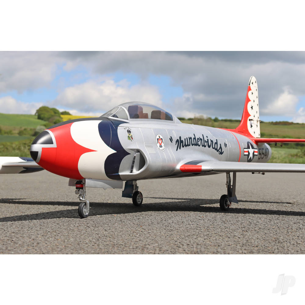 HSD Jets T-33 8kg Turbine Foam Jet, Thunderbirds (PNP, no turbine) XT60 HSDA48010200 12