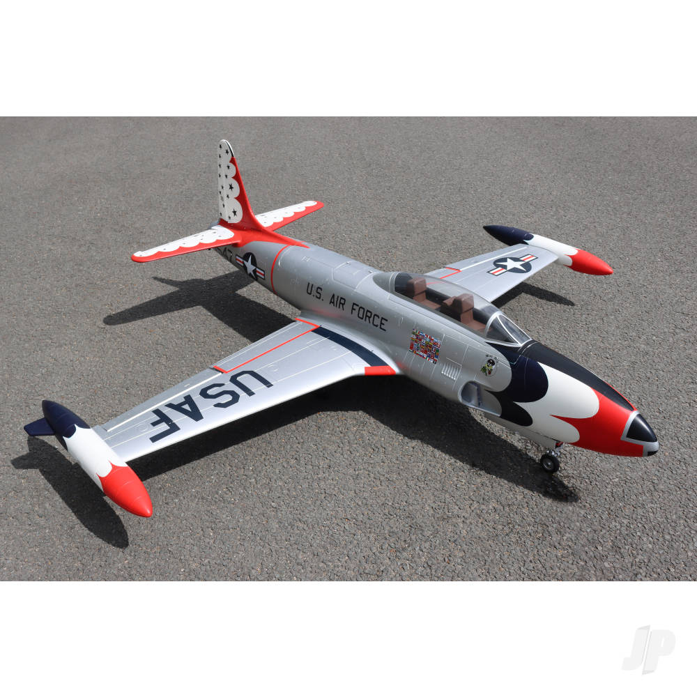 HSD Jets T-33 8kg Turbine Foam Jet, Thunderbirds (PNP, no turbine) XT60 HSDA48010200 13