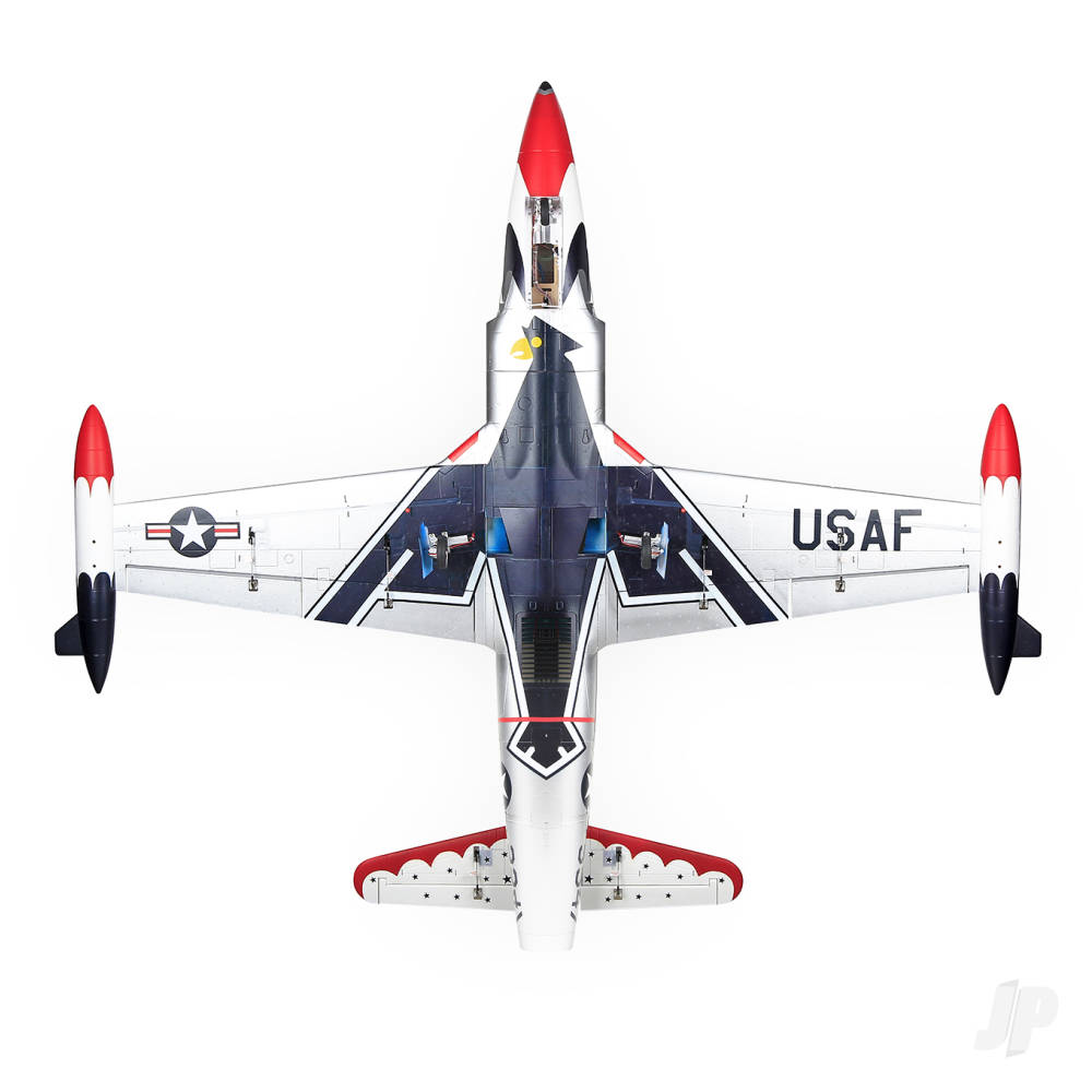 HSD Jets T-33 8kg Turbine Foam Jet, Thunderbirds (PNP, no turbine) XT60 HSDA48010200 3