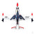 HSD Jets T-33 8kg Turbine Foam Jet, Thunderbirds (PNP, no turbine) XT60 HSDA48010200 3