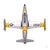 HSD Jets T-33 8kg Turbine Foam Jet, Yellow Ribbon (PNP, no turbine) XT60 HSDA48020200 1