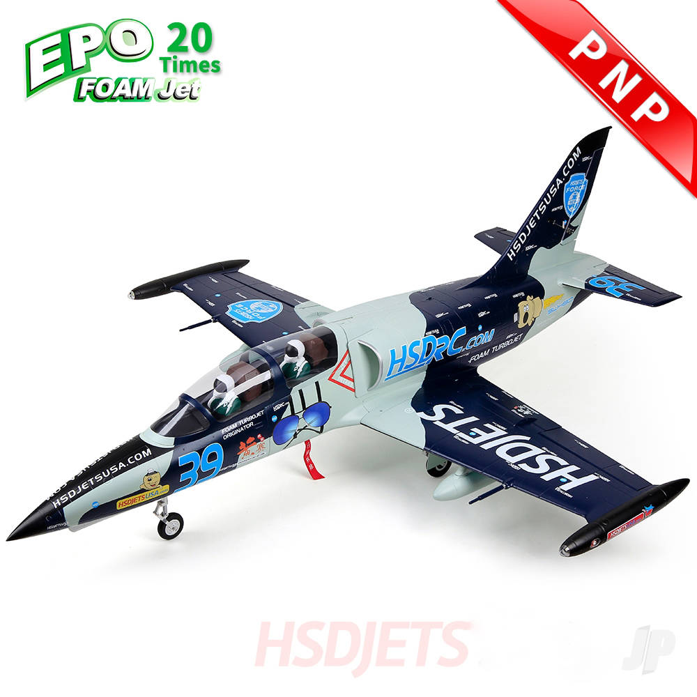 HSD Jets L-39 6kg Turbine Foam Jet, Blue Camo (PNP + Smoke, no turbine) XT60 HSDA61010200 Main