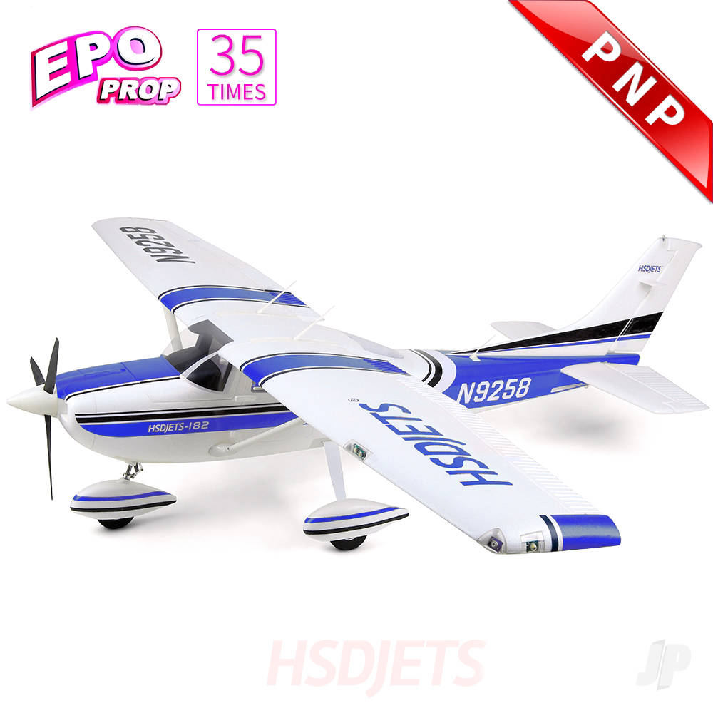 HSD Jets 2m Cessna-182, Blue (PNP 6S) HSDA63020200 Main